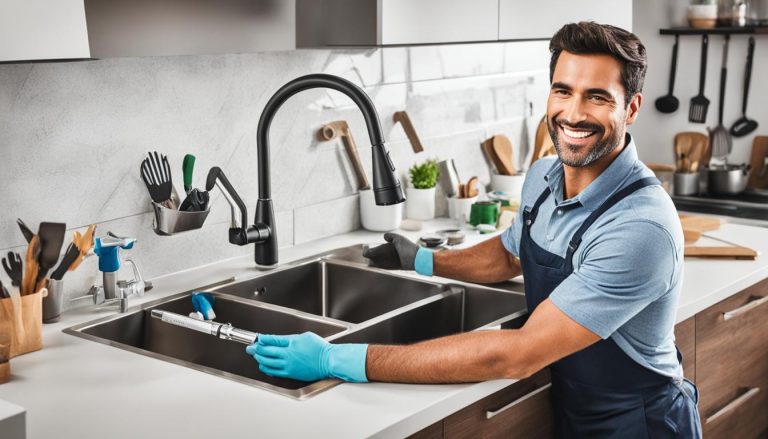 affordable sink installation