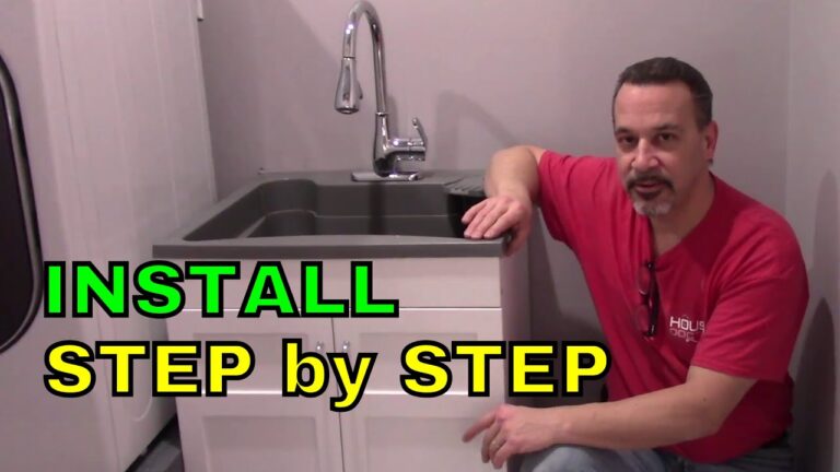 Step-by-Step Guide: Installing a Utility Sink