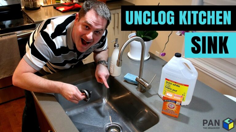 Natural Sink Unclogging Methods - Eco-Friendly Tips