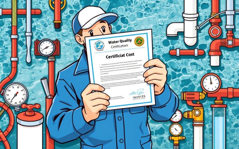 cost of water quality certification for plumbing services