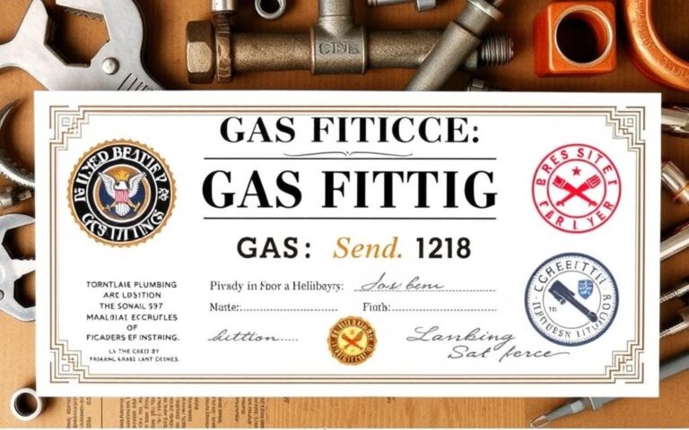 gas fitting license gas fitting license