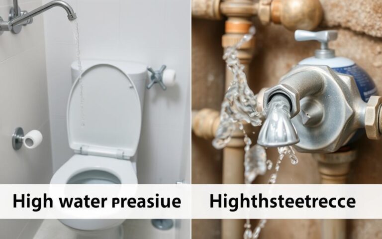 signs of water pressure problems